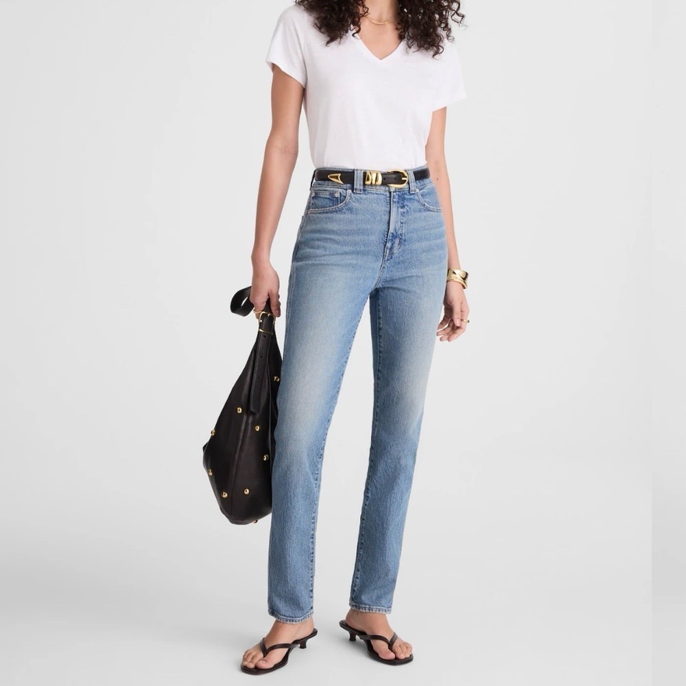 Madewell The Pefect Vintage Jean High Rise Medium Wash Stretch Denim Size 25